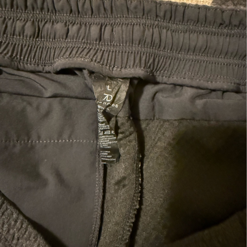 7 Diamonds Men's Black Heathered Sweatpants Joggers - Picture 5 of 5